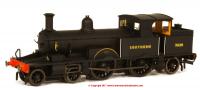 76AR007XS Oxford Rail Adams Radial Steam Locomotive number 3520 in Southern Black livery with Bulleid Sunshine lettering